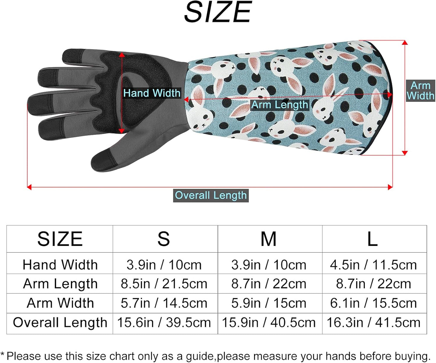 Professional Long Gardening Gloves - Thorn-Resistant Rose Pruning Gloves for Cacti and Bushes, Ideal Gift for Gardeners